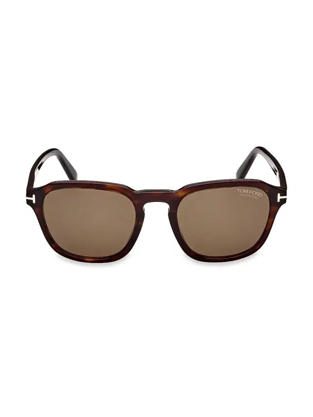 Men's Avery 60MM Navigator Sunglasses - Classic Dark