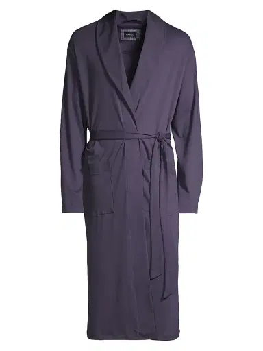 Hanro Night And Day Long Sleeve Robe | Thumbnail 1 Hanro Night And Day Long Sleeve Robe | Thumbnail 1