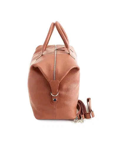 Royce New York Medium Leather Duffel Bag | Thumbnail 3 Royce New York Medium Leather Duffel Bag | Thumbnail 3