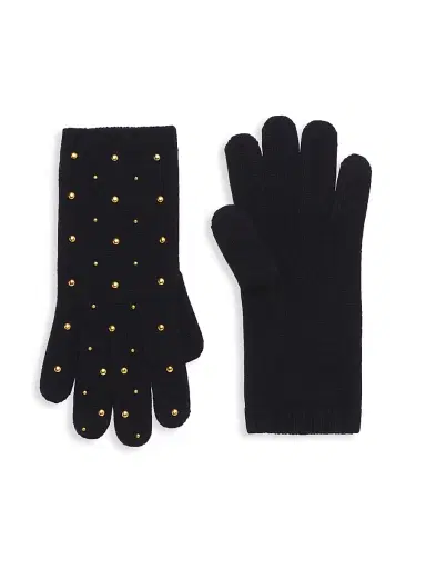 Saks Fifth Avenue Women's COLLECTION Studded Wool-Blend 2-Piece Gift Set | Thumbnail 3
