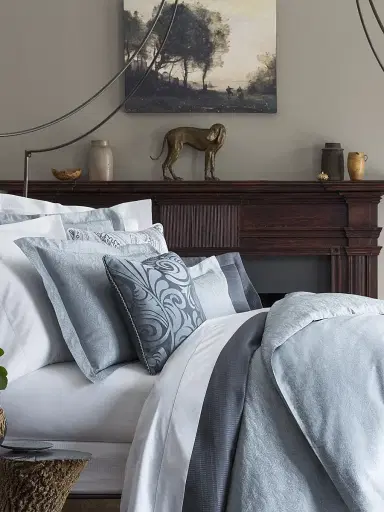 Sferra Andretta Egyptian Cotton Sham | Thumbnail 2