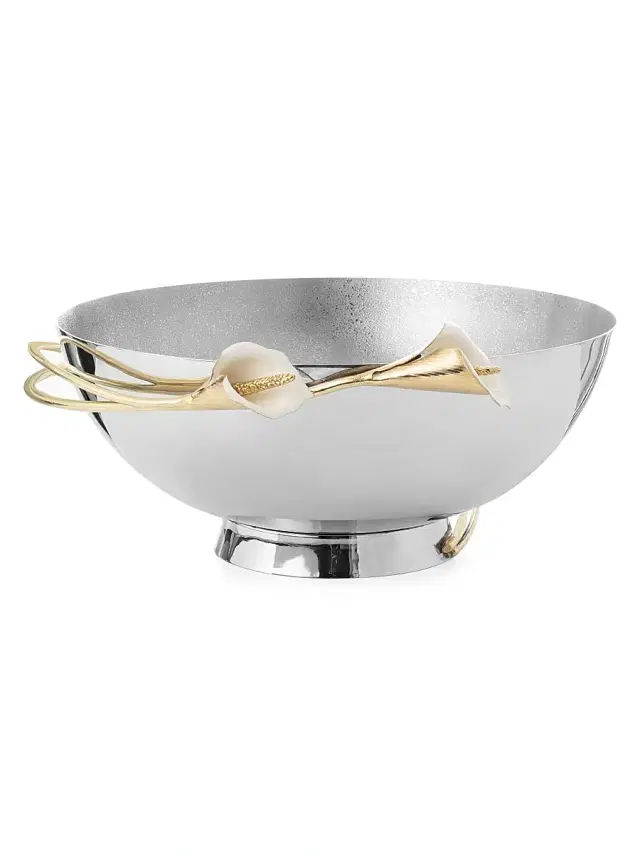 Calla Lily Extra Large Serving Bowl