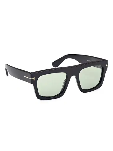Tom Ford Men's Fausto 53MM Square Sunglasses - Shiny Black | Thumbnail 8 Tom Ford Men's Fausto 53MM Square Sunglasses - Shiny Black | Thumbnail 8
