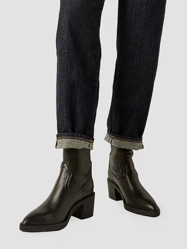 La Canadienne Women's Parks 63MM Leather Block Heel Boots | Thumbnail 3