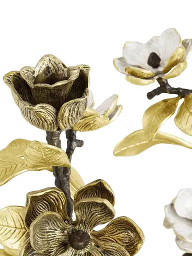 Michael Aram Vintage Bloom 2-Piece Candleholder Set | Thumbnail 4