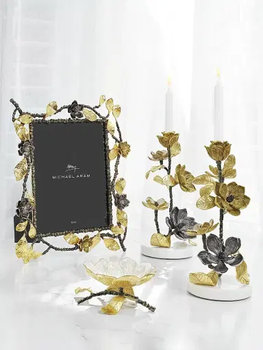 Michael Aram Vintage Bloom 2-Piece Candleholder Set | Thumbnail 5