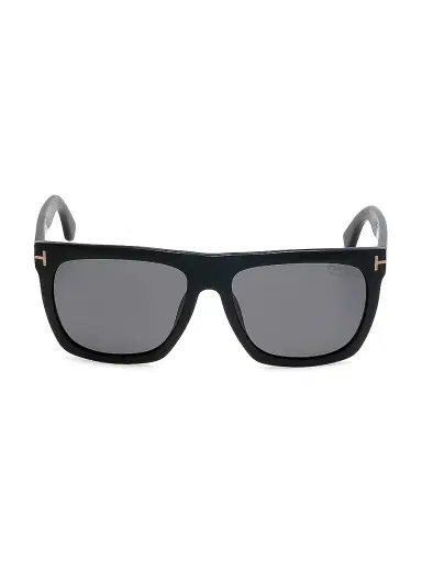Tom Ford Men's Morgan 57MM Square Sunglasses - Black | Thumbnail 2 Tom Ford Men's Morgan 57MM Square Sunglasses - Black | Thumbnail 2