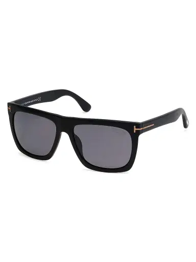 Tom Ford Men's Morgan 57MM Square Sunglasses - Black | Thumbnail 1 Tom Ford Men's Morgan 57MM Square Sunglasses - Black | Thumbnail 1