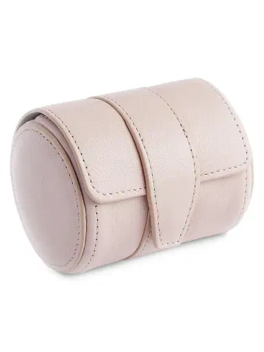 Royce New York Women's Single Leather Travel Watch Roll | Thumbnail 1