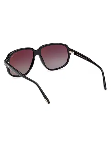 TOM FORD Men's Anton 59MM Square Sunglasses - Black Brown | Thumbnail 4 TOM FORD Men's Anton 59MM Square Sunglasses - Black Brown | Thumbnail 4