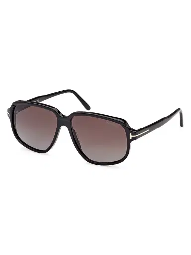 TOM FORD Men's Anton 59MM Square Sunglasses - Black Brown | Thumbnail 1 TOM FORD Men's Anton 59MM Square Sunglasses - Black Brown | Thumbnail 1