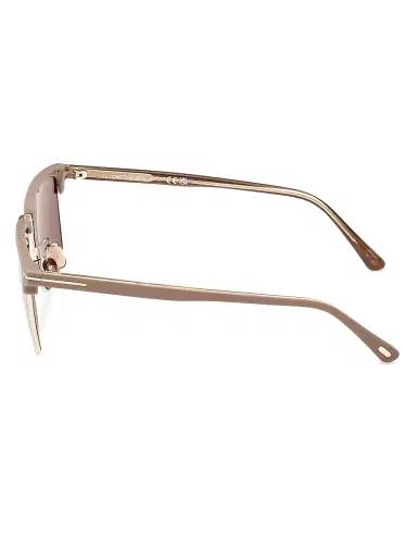 Tom Ford Men's 57MM Square Acetate Sunglasses | Thumbnail 3