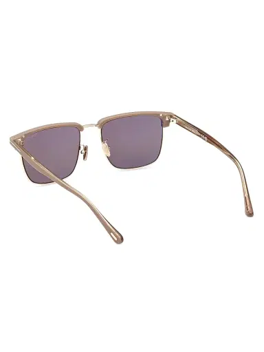 Tom Ford Men's 57MM Square Acetate Sunglasses | Thumbnail 4