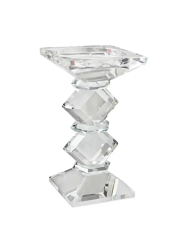 Candle Sticks Crystal Candleholder - Clear