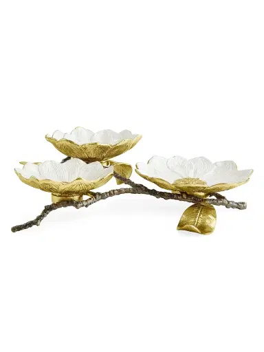 Michael Aram Vintage Bloom Triple Dish | Thumbnail 2