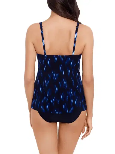 Magicsuit Women's Indio Akikio Tie-Dye Tankini Top - Black Multi - Size 16 | Thumbnail 3 Magicsuit Women's Indio Akikio Tie-Dye Tankini Top - Black Multi - Size 16 | Thumbnail 3