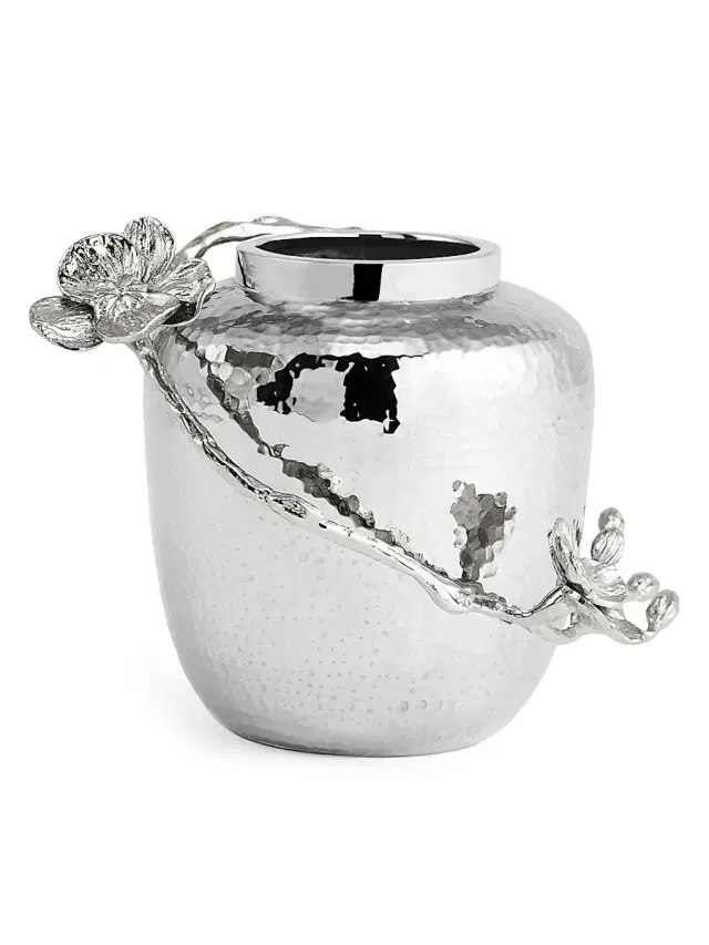 White Orchid Small Vase