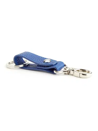 Royce New York Signature Key Fob - Cobalt | Thumbnail 3
