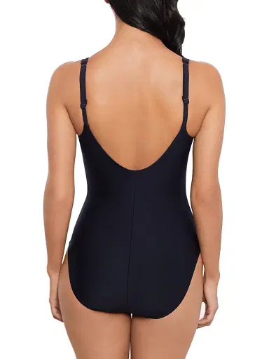 Magicsuit Women's Glimmer Twins Faith One-Piece Swimsuit - Black - Size 16 | Thumbnail 3
