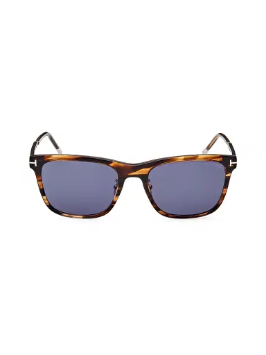 Tom Ford Men's 57MM Acetate Square Sunglasses - Havana | Thumbnail 2 Tom Ford Men's 57MM Acetate Square Sunglasses - Havana | Thumbnail 2
