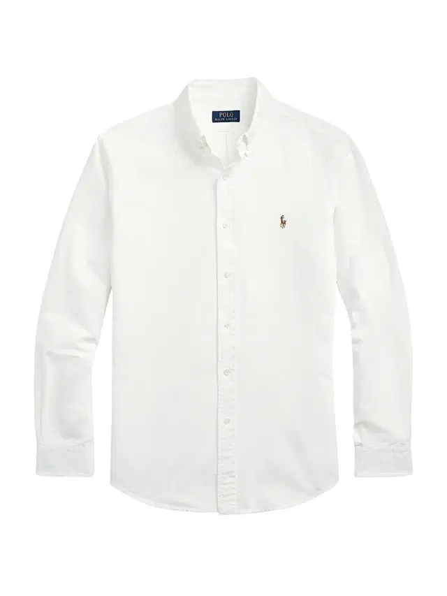 Polo Ralph Lauren Men's Classic-Fit Cotton Oxford Shirt - White