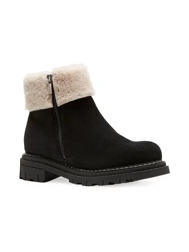 La Canadienne Women's Suede Ankle Boots - Black | Thumbnail 2 La Canadienne Women's Suede Ankle Boots - Black | Thumbnail 2