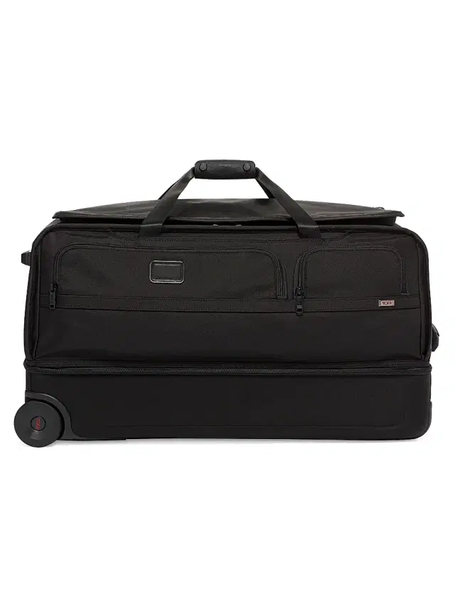 TUMI Alpha Large Split 2-Wheel Duffel Bag - Black