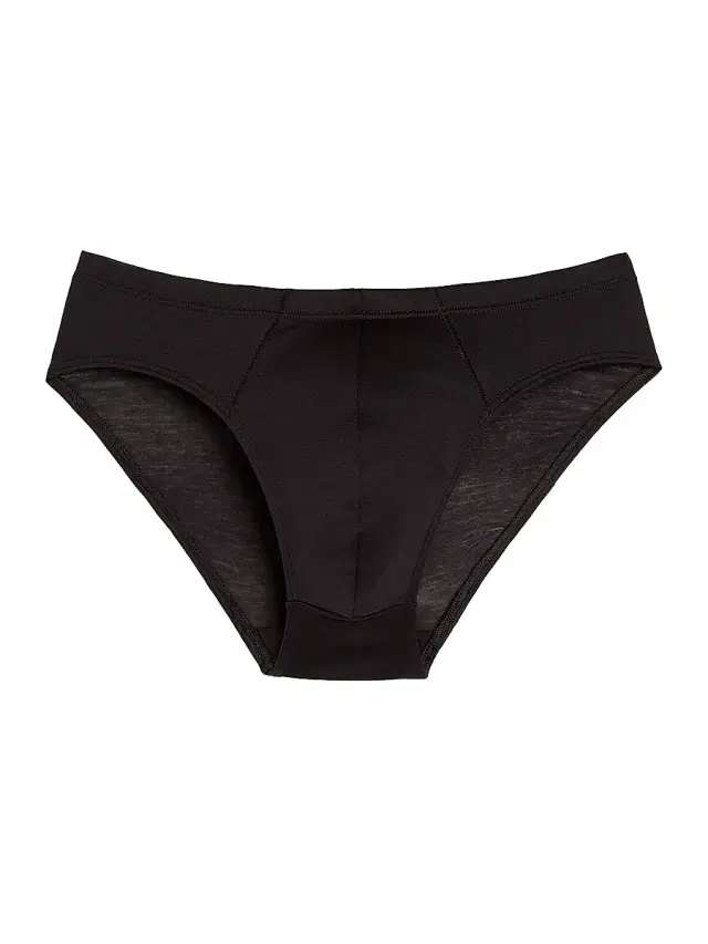 Hanro Cotton Sporty Three-Quarter Briefs - Black