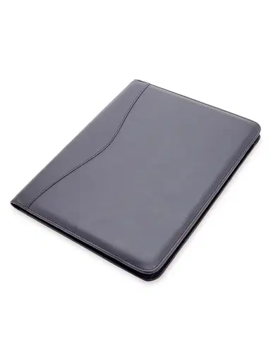 Royce New York Leather Suede-Lined Writing Portfolio - Tan | Thumbnail 3