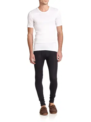 Hanro Cotton Pure Crewneck Tee - White | Thumbnail 2