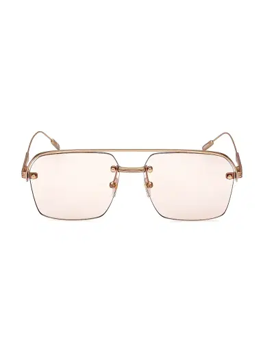 Zegna Men's 57MM Plastic Aviator Sunglasses | Thumbnail 1 Zegna Men's 57MM Plastic Aviator Sunglasses | Thumbnail 1