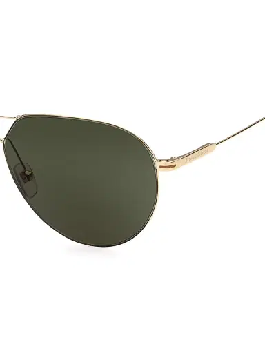 Zegna Men's 59MM Aviator Sunglasses - Shiny Gold Smoke | Thumbnail 3
