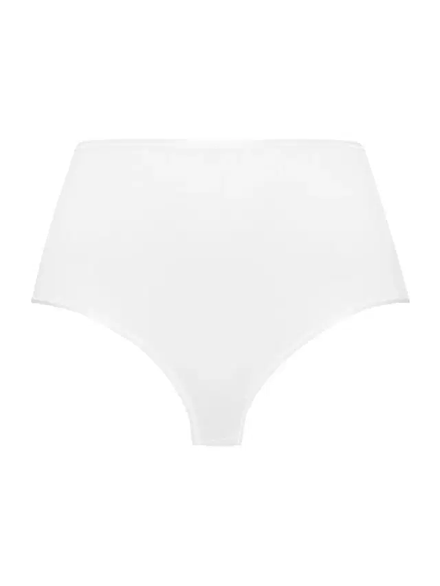 Women's Cotton Seamless Full Brief - White