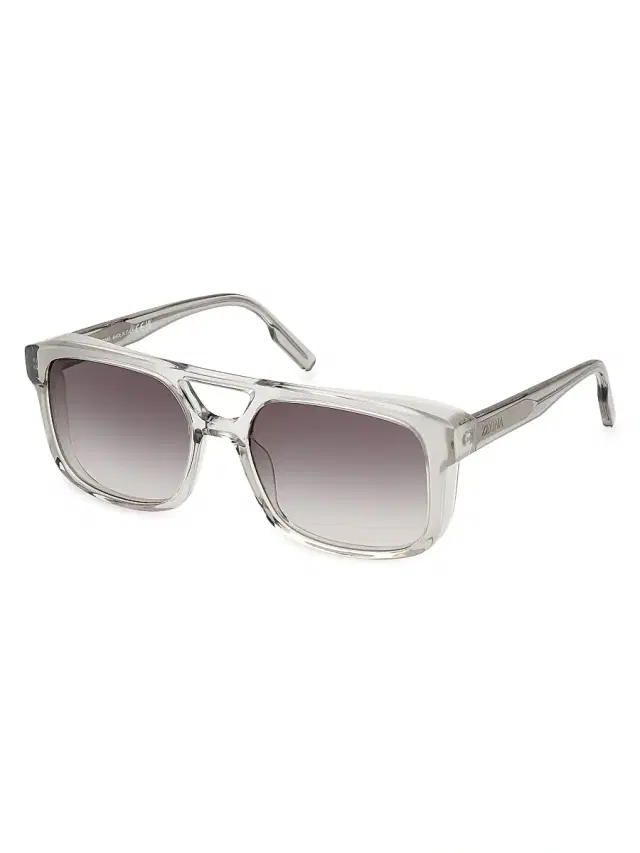 ZEGNA Men's 59MM Metal Sunglasses - Grey
