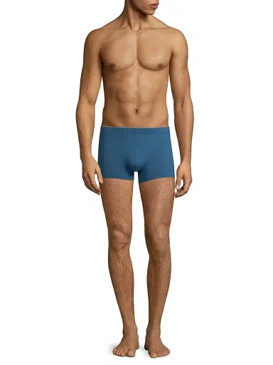 Hanro Men's Cotton Superior Boxer Briefs - Black - Size XXL | Thumbnail 2 Hanro Men's Cotton Superior Boxer Briefs - Black - Size XXL | Thumbnail 2