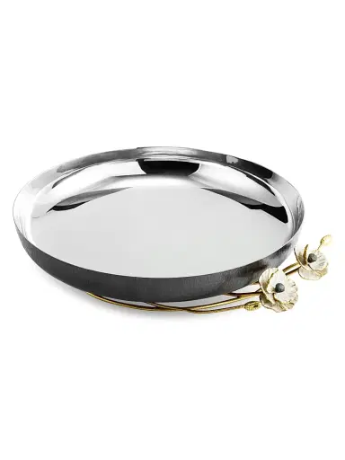Michael Aram Anemone Large Footed Platter | Thumbnail 2 Michael Aram Anemone Large Footed Platter | Thumbnail 2