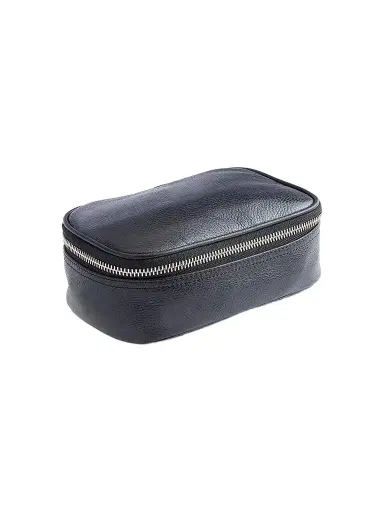 Royce New York Women's Zippered Travel Tech Organizer Case - Black | Thumbnail 1
