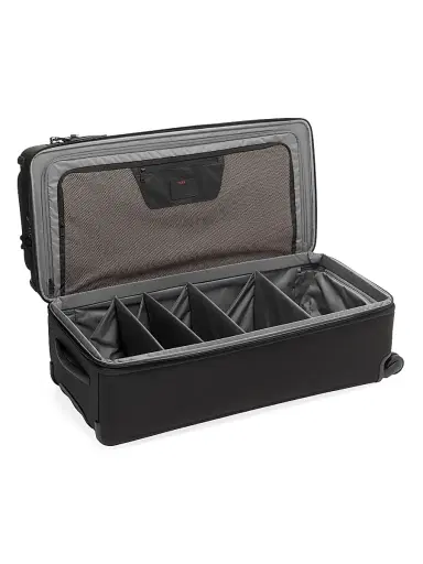 TUMI Alpha Tall 4-Wheel Duffel Pack - Black | Thumbnail 4
