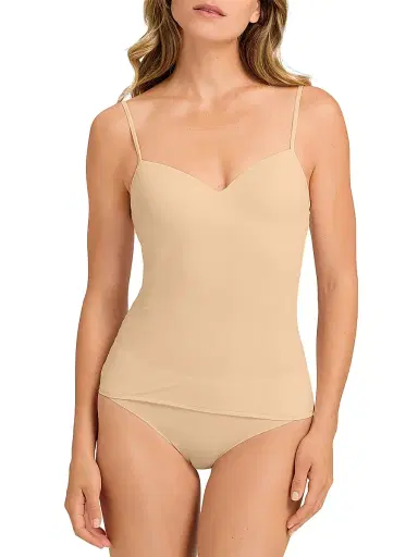 Hanro Women's Allure Bra Camisole - Nude - Size 38C | Thumbnail 3 Hanro Women's Allure Bra Camisole - Nude - Size 38C | Thumbnail 3
