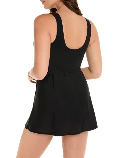 Miraclesuit Swim Women's DD Marais Twist-Front One-Piece Swimsuit - Black - Size 18 | Thumbnail 3