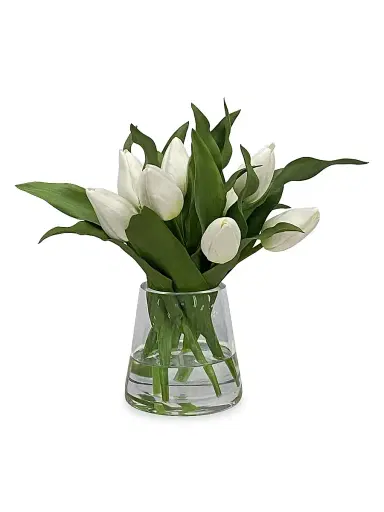 Winward Home Imitation Tulips In Vase | Thumbnail 1