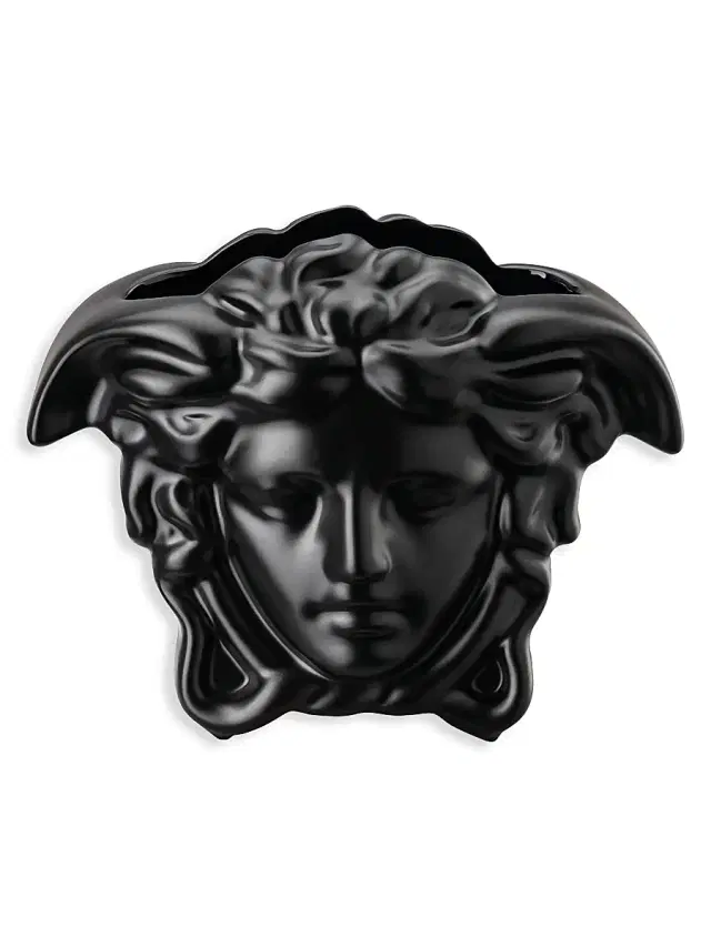 Versace Medusa Grande Vase - White