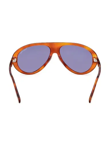 TOM FORD Men's Camillo-02 60MM Aviator Sunglasses - Havana | Thumbnail 5