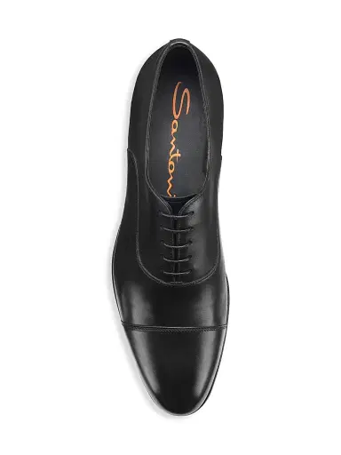 Santoni Men's Darian Cap-Toe Oxfords | Thumbnail 5 Santoni Men's Darian Cap-Toe Oxfords | Thumbnail 5