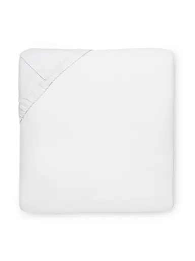 Sferra Sereno Sheets & Pillowcases Collection - White King | Thumbnail 3
