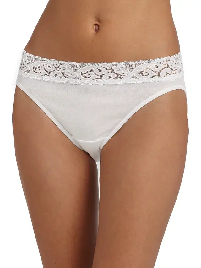 Women's Moments Hi-Cut Brief - White