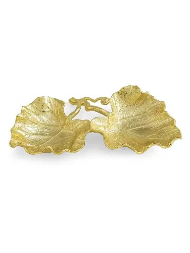 Michael Aram Harvest Vine Double Dish | Thumbnail 2 Michael Aram Harvest Vine Double Dish | Thumbnail 2