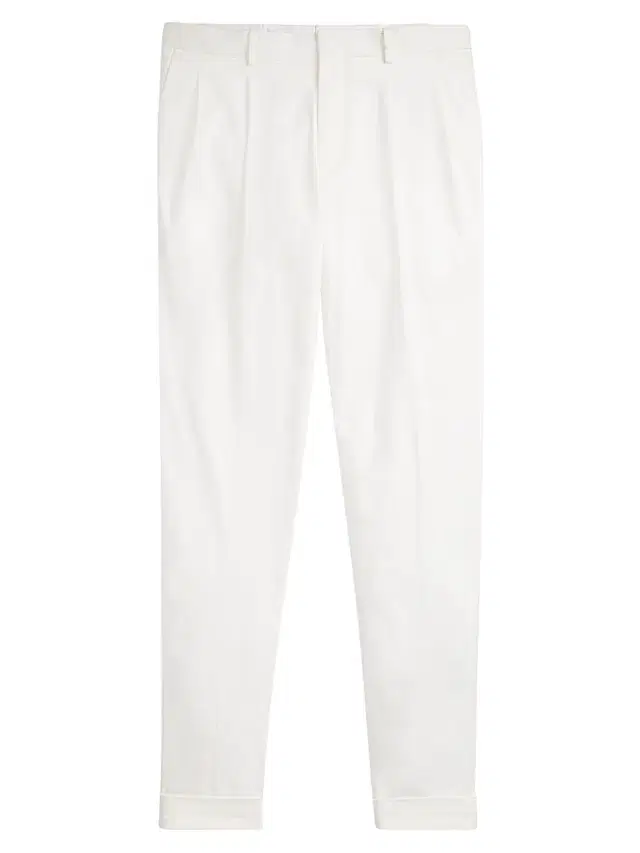 Men's Gregory Wool Trousers - Cream