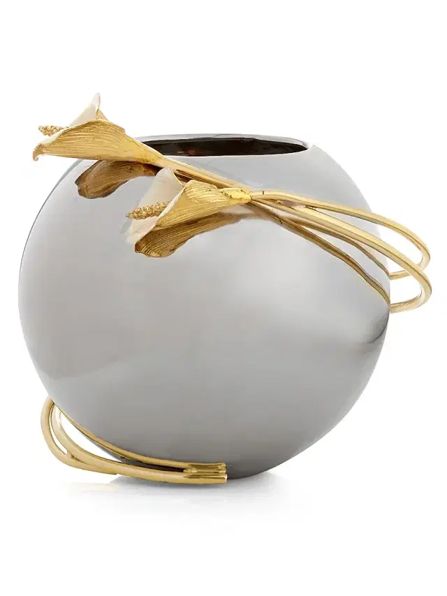 Michael Aram Calla Lily Rose Bowl Vase