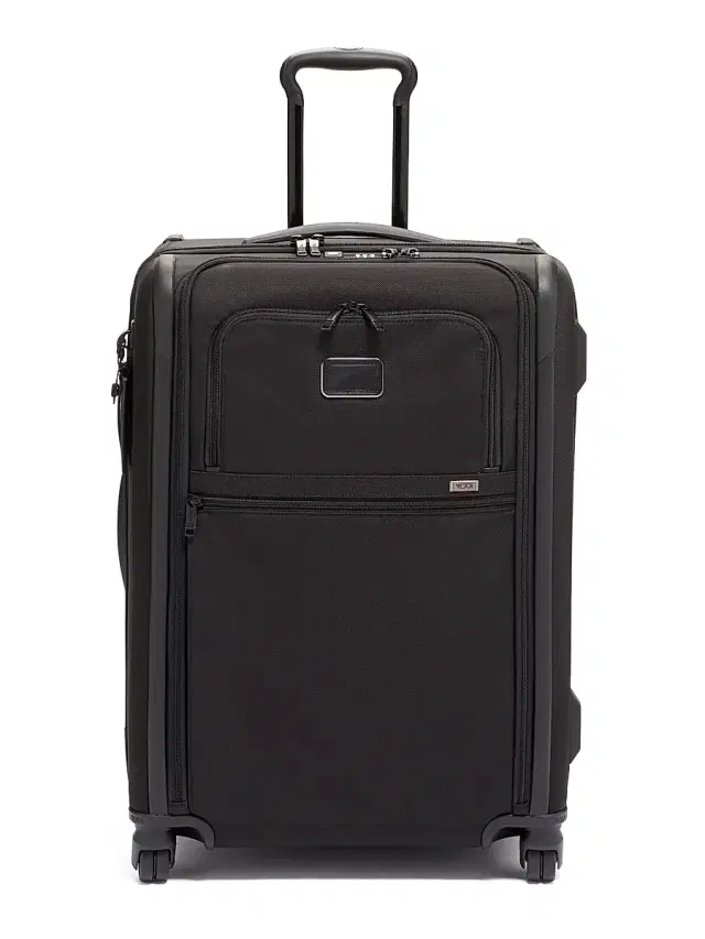 International Dual Access 4 Wheeled Suitcase - Black International Dual Access 4 Wheeled Suitcase - Black
